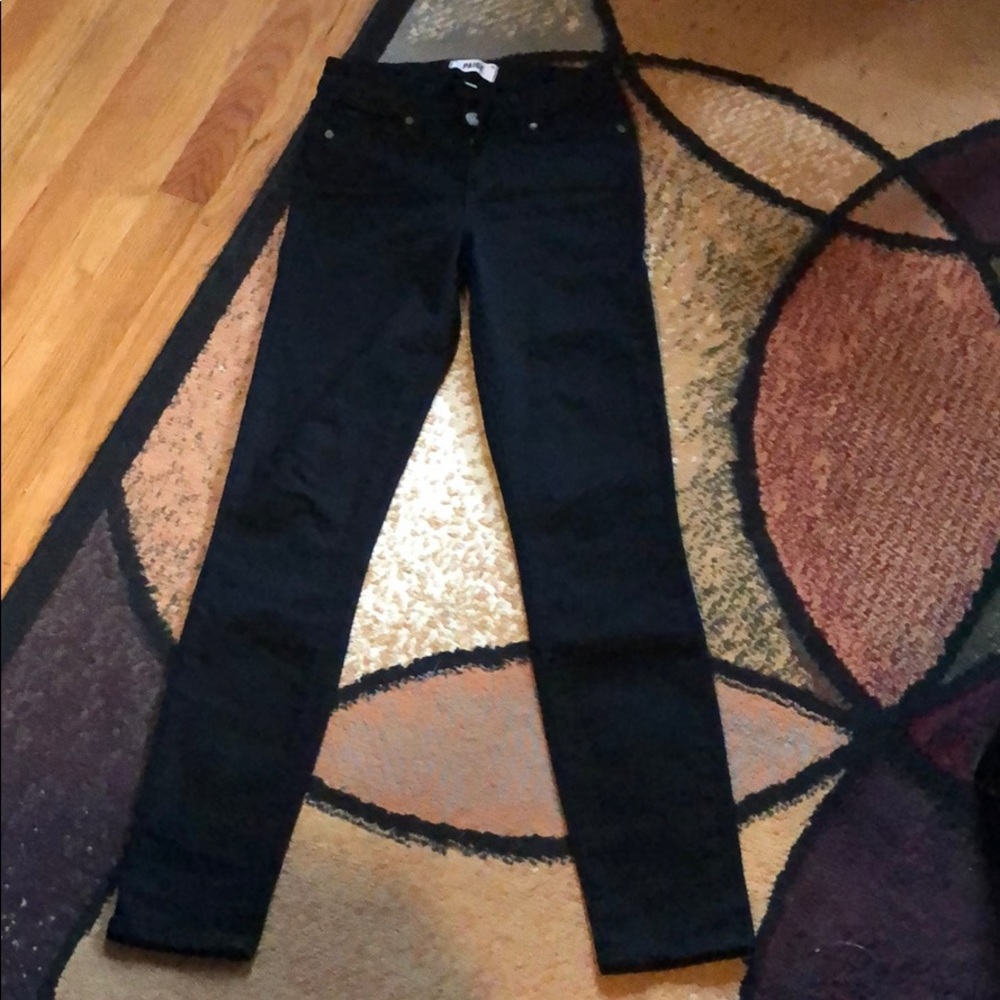 Black Paige denim jeans